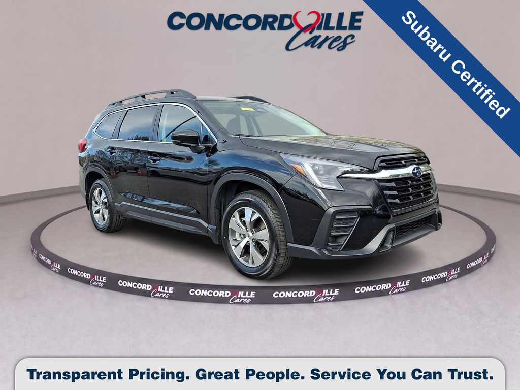 Crystal Black Silica 2025 Subaru Ascent SUV / Crossover All-Wheel Drive Continuously Variable Transmission
