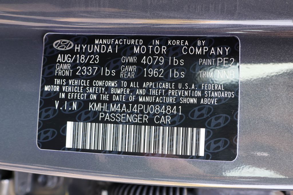 2023 Hyundai Elantra Hybrid Blue 41