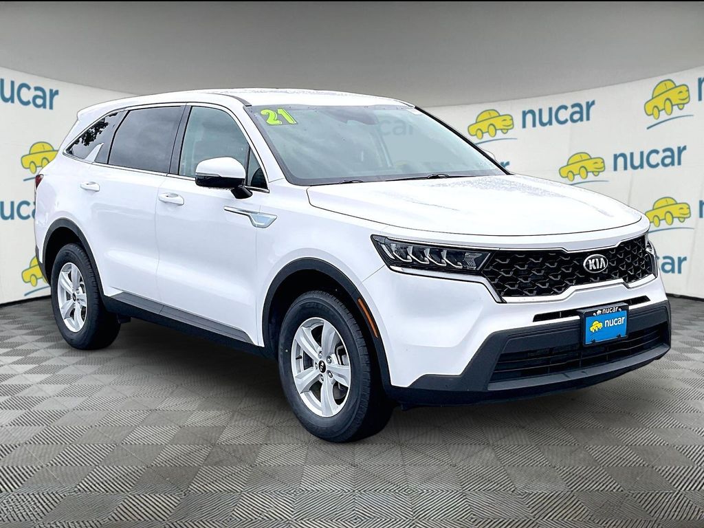 White 2021 Kia Sorento SUV / Crossover All-Wheel Drive 8-Speed Automatic