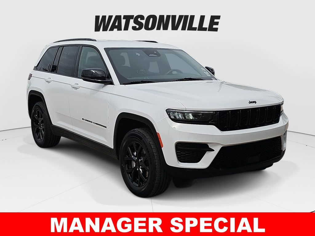 Bright White Clearcoat 2024 Jeep Grand Cherokee SUV / Crossover Four-Wheel Drive 8-Speed Automatic