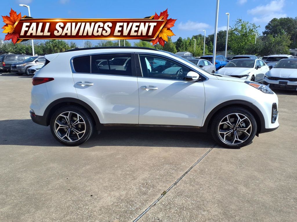 2021 Kia Sportage SX White at DeMontrond Auto Country