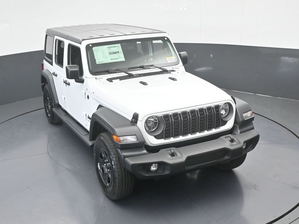 New 2026 Bright White Clearcoat Jeep Sport image 41
