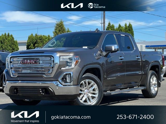 Brown 2019 GMC Sierra 1500 Pickup Truck Four-Wheel Drive 8-Speed Automatic
