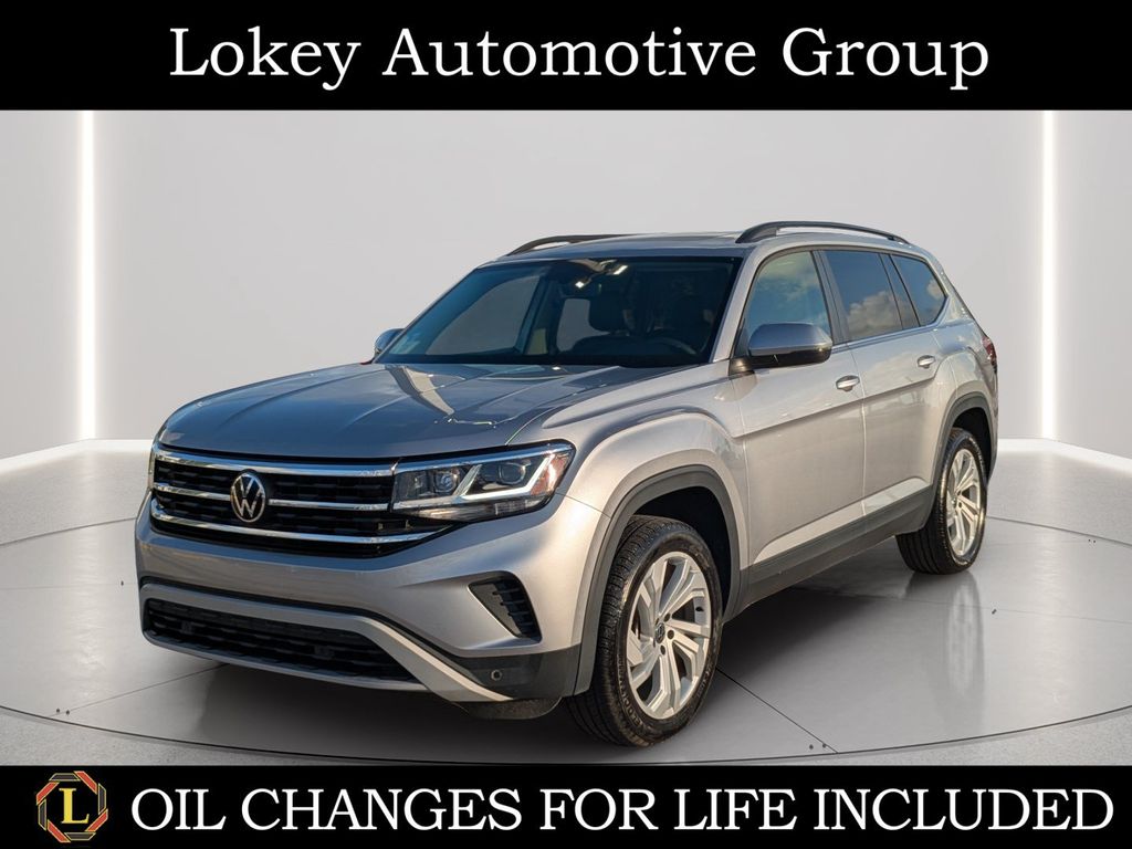 Pyrite Silver Metallic 2023 Volkswagen Atlas SUV / Crossover Front-Wheel Drive 8-Speed Automatic