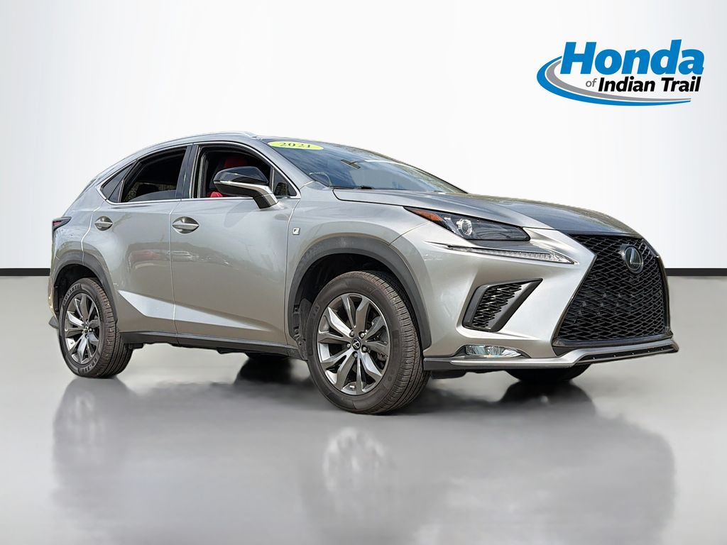Black (Caviar) 2021 Lexus NX 300 F Sport FWD SUV / Crossover Front-Wheel Drive 6-Speed Automatic