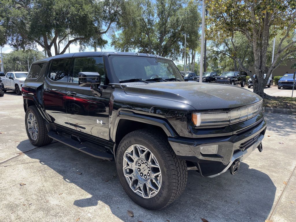 Void Black 2025 GMC Hummer EV SUV 3X AWD SUV / Crossover All-Wheel Drive 1-Speed Automatic