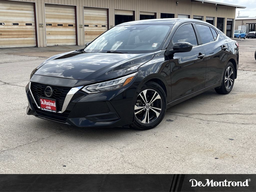2023 Nissan Sentra SV Black at Texan Dodge Chrysler Jeep Ram