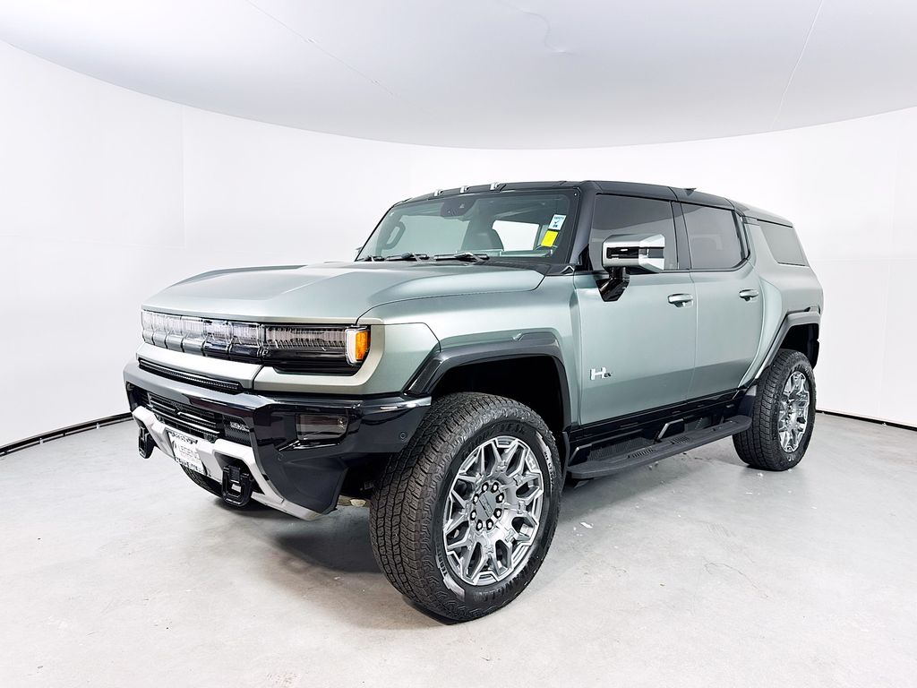 Moonshot Green Matte 2024 GMC Hummer EV SUV 3X AWD SUV / Crossover All-Wheel Drive 1-Speed Automatic