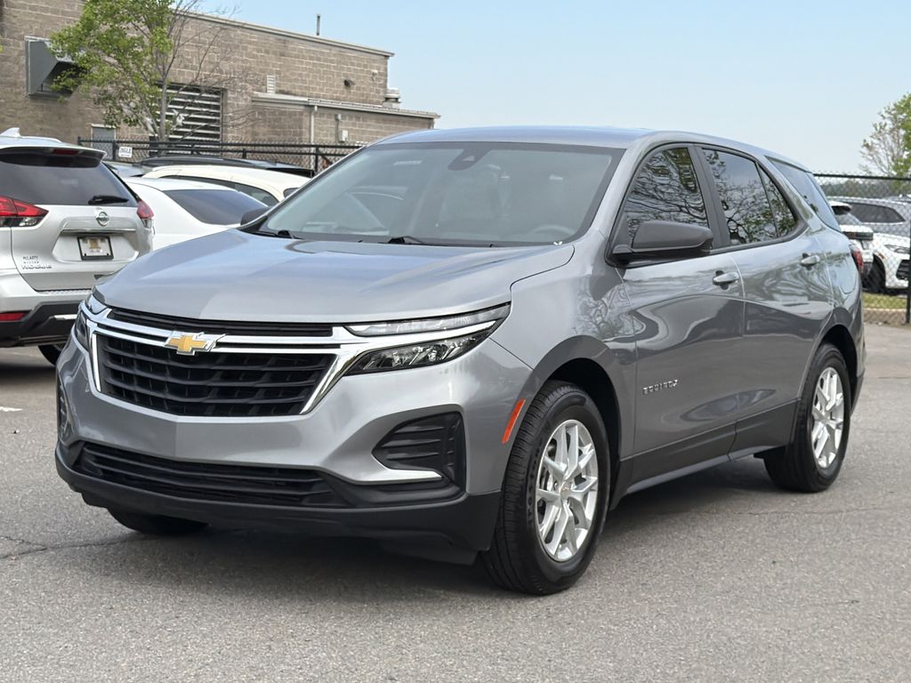 Sterling Gray Metallic 2023 Chevrolet Equinox LS FWD with 1FL SUV / Crossover Front-Wheel Drive 6-Speed Automatic Overdrive