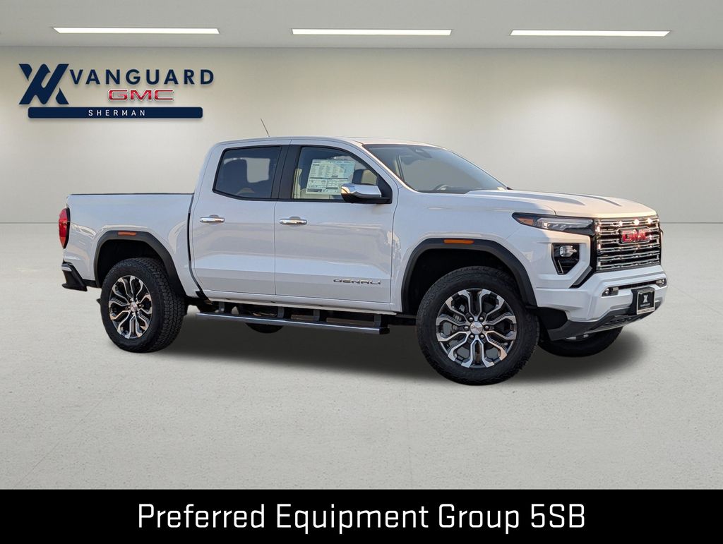 Summit White 2026 GMC Canyon Pickup Truck Four-Wheel Drive 8-Speed Automatic