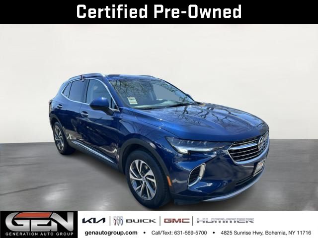 Sapphire Metallic 2023 Buick Envision Essence FWD SUV / Crossover Front-Wheel Drive 9-Speed Automatic