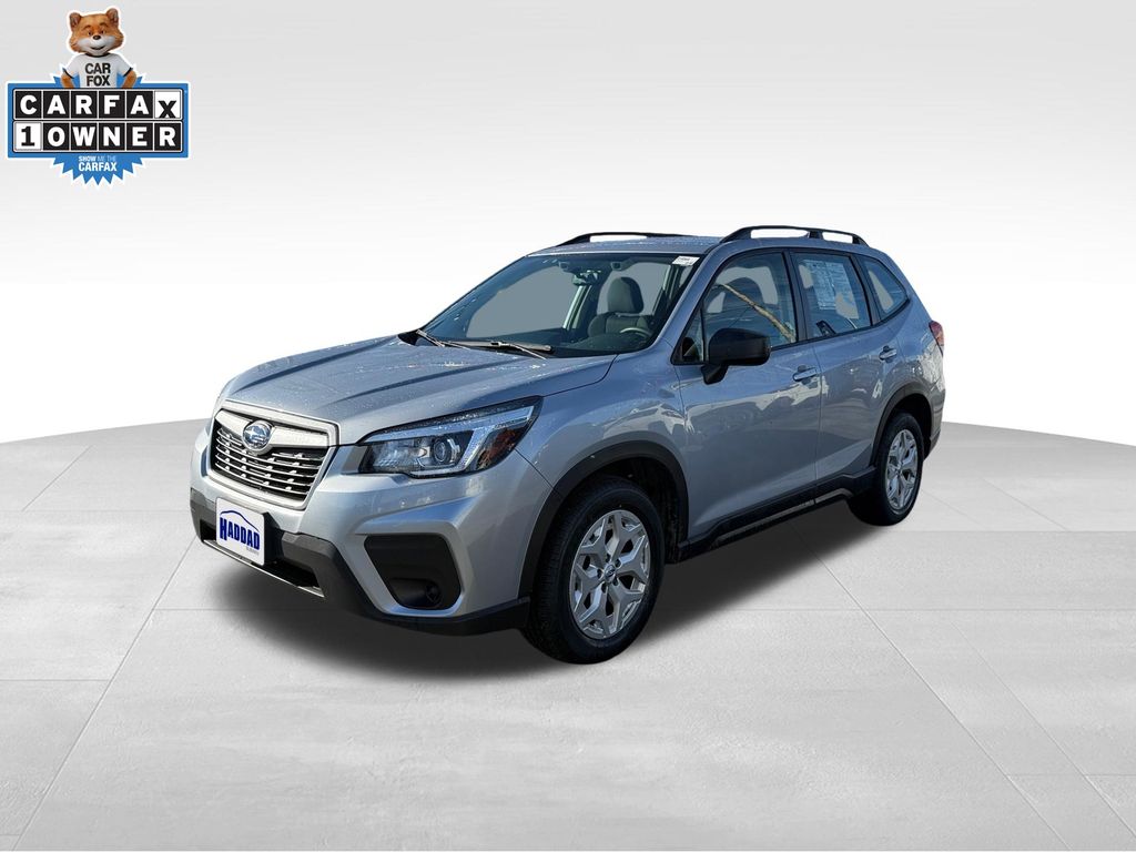 Ice Silver Metallic 2019 Subaru Forester 2.5i AWD SUV / Crossover All-Wheel Drive Continuously Variable Transmission