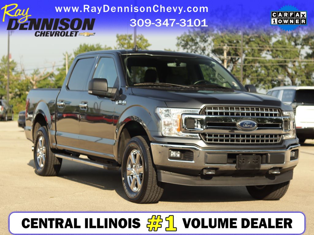 Gray (Magnetic) 2019 Ford F-150 Pickup Truck Four-Wheel Drive Automatic