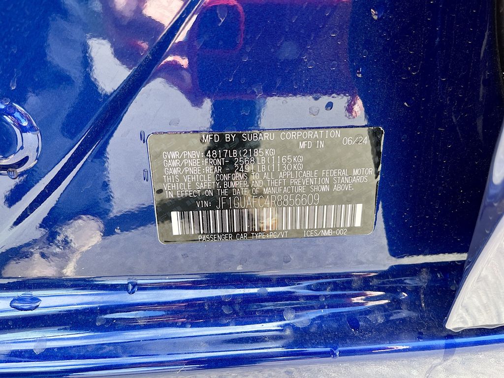 Used 2024 Blue Subaru Sport image 30