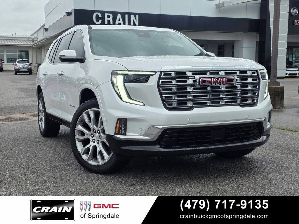 White Frost 2024 GMC Acadia SUV / Crossover Front-Wheel Drive 8-Speed Automatic