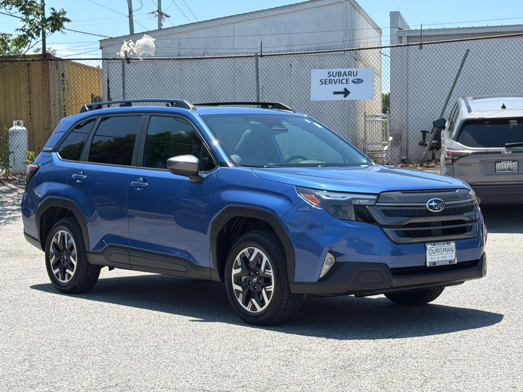 Blue Pearl 2026 Subaru Forester Crossover AWD SUV / Crossover All-Wheel Drive Continuously Variable Transmission