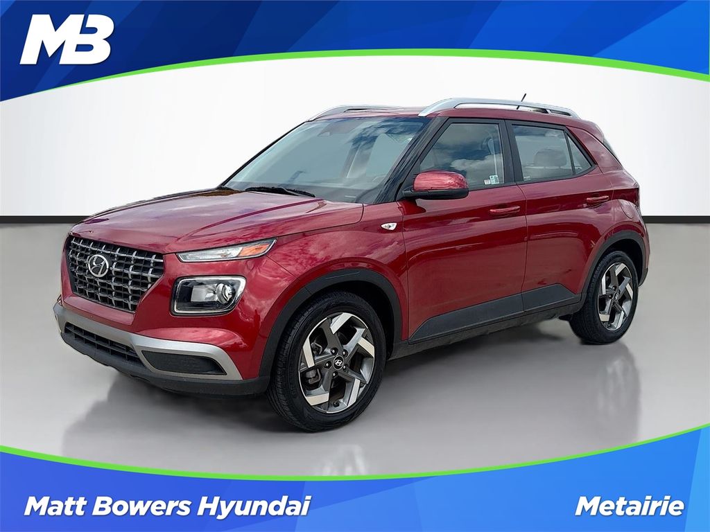 Ultimate Red 2025 Hyundai Venue SEL FWD SUV / Crossover Front-Wheel Drive Continuously Variable Transmission