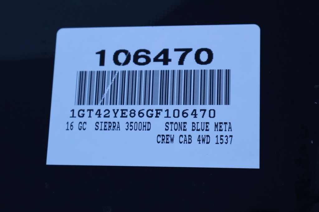 Thumbnail: 2016 GMC Sierra 3500 - 7