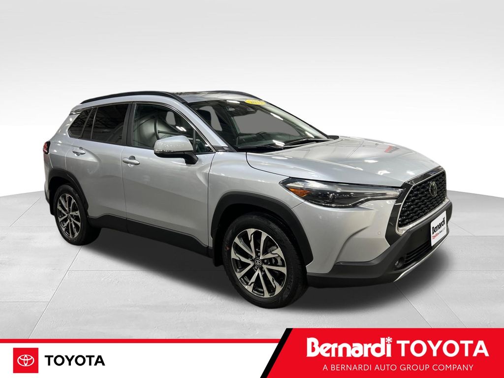 Silver 2023 Toyota Corolla Cross SUV / Crossover All-Wheel Drive Continuously Variable Transmission