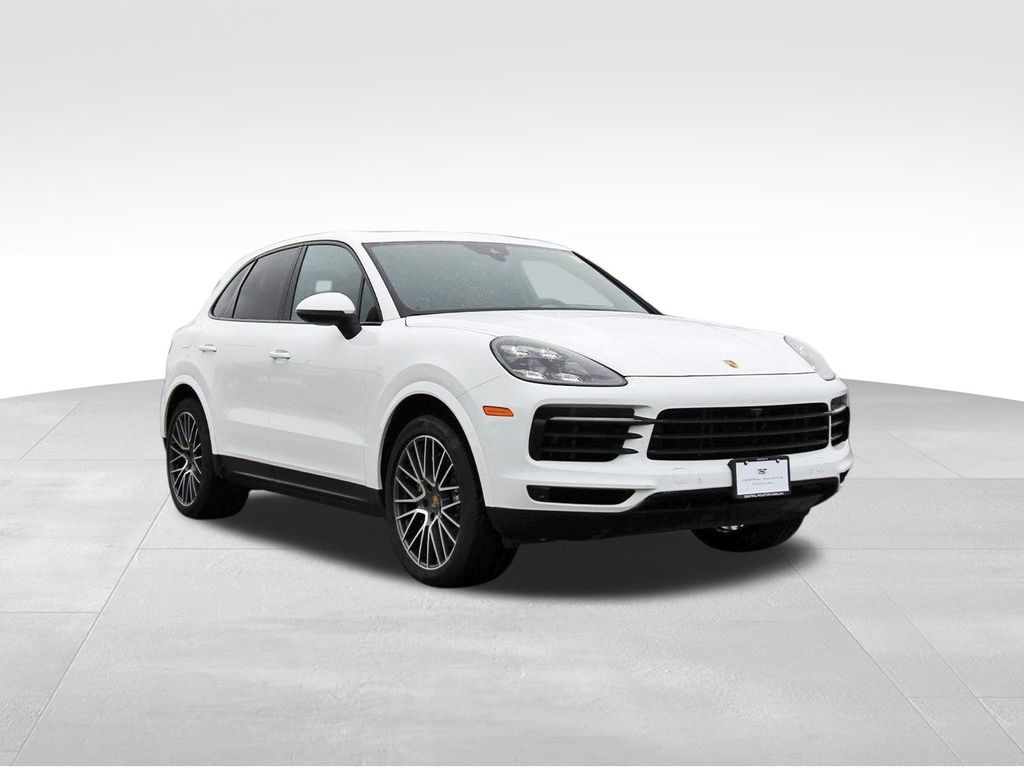 White 2021 Porsche Cayenne SUV / Crossover All-Wheel Drive 8-Speed Automatic