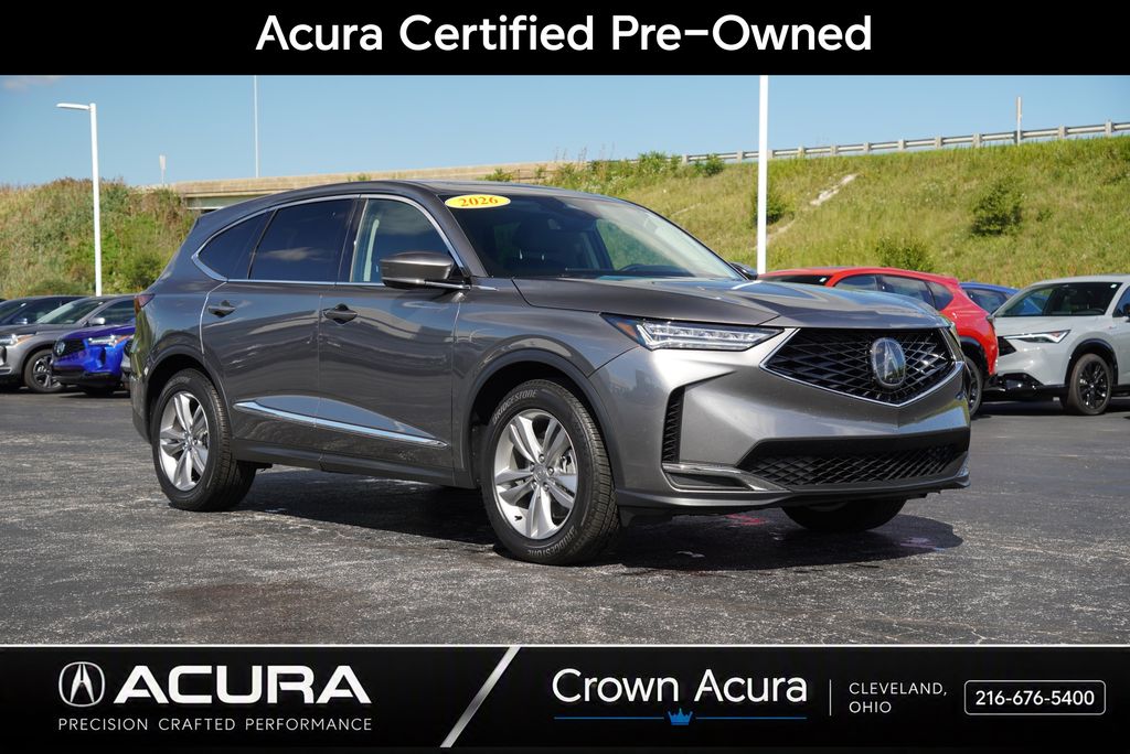 Liquid Carbon Metallic 2026 Acura MDX SUV / Crossover All-Wheel Drive Automatic