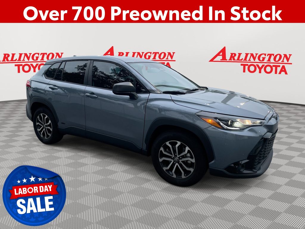 Celestite 2024 Toyota Corolla Cross Hybrid SUV / Crossover All-Wheel Drive Continuously Variable Transmission