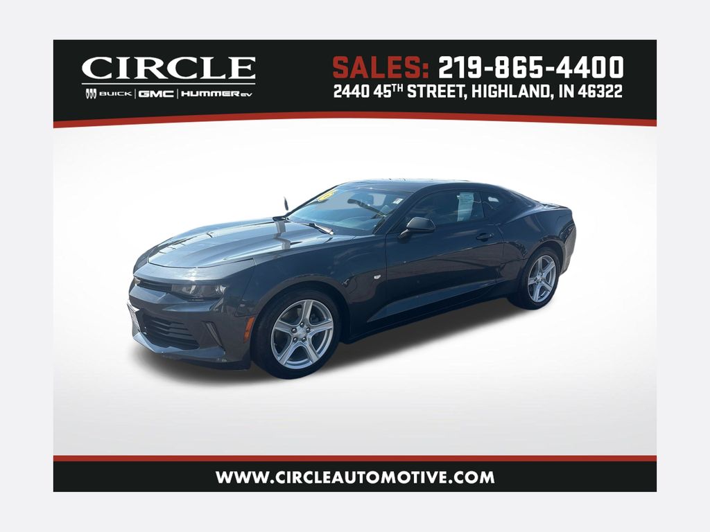 Nightfall Gray Metallic 2016 Chevrolet Camaro Coupe Rear-Wheel Drive 8-Speed Automatic