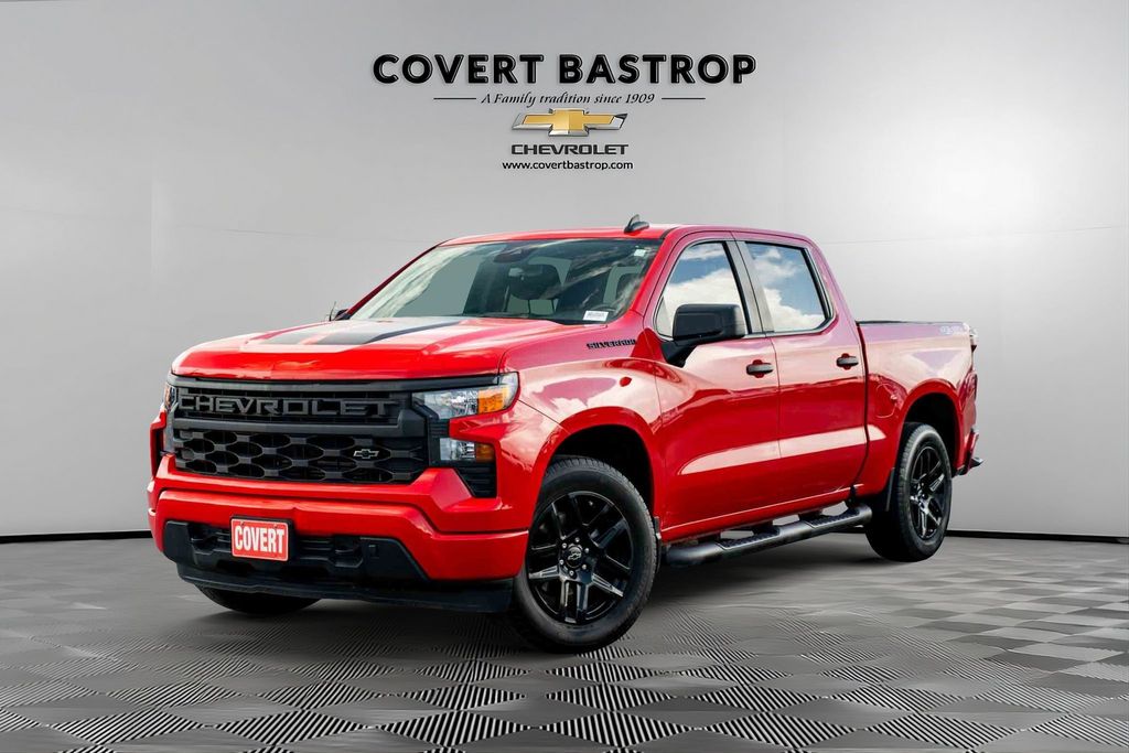 Used Car 2024 Chevrolet Silverado 1500  Custom For Sale Under $40,000 In Austin, Texas
