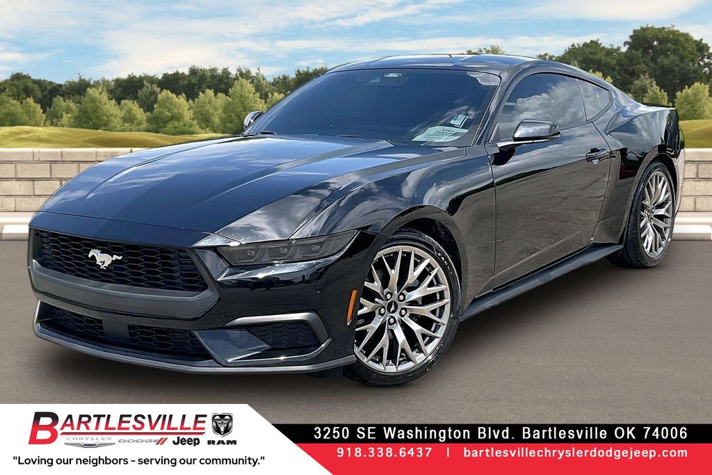 Shadow Black 2026 Ford Mustang Coupe Rear-Wheel Drive Automatic