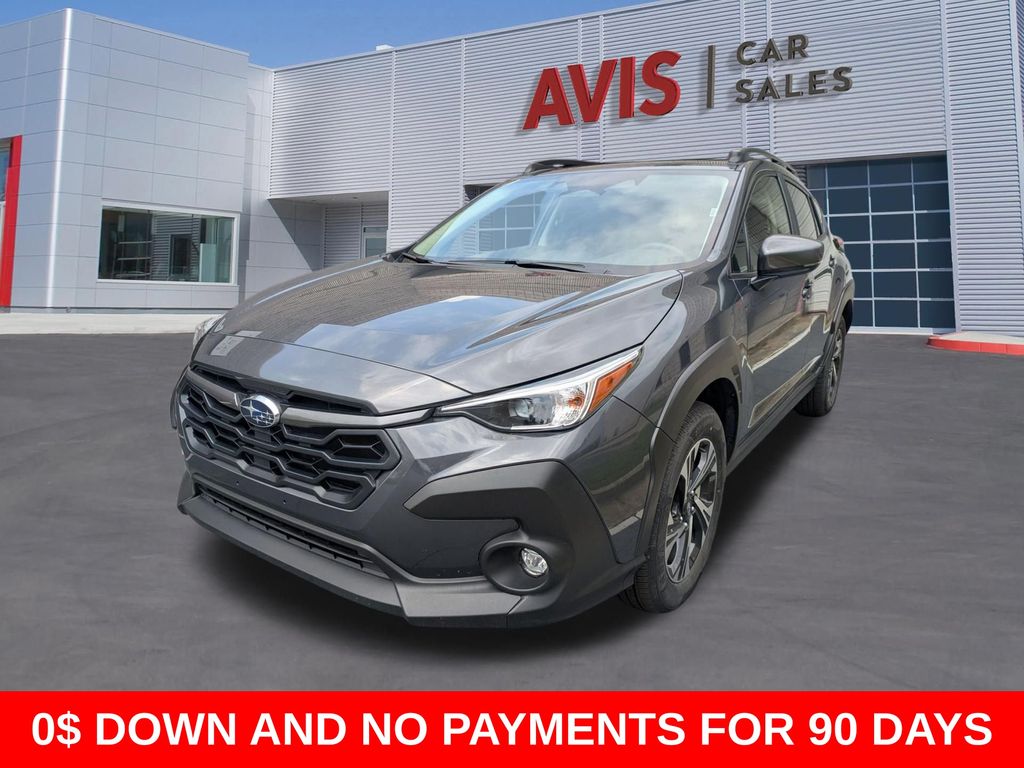 Gray Metallic 2025 Subaru Crosstrek Premium AWD SUV / Crossover All-Wheel Drive Continuously Variable Transmission