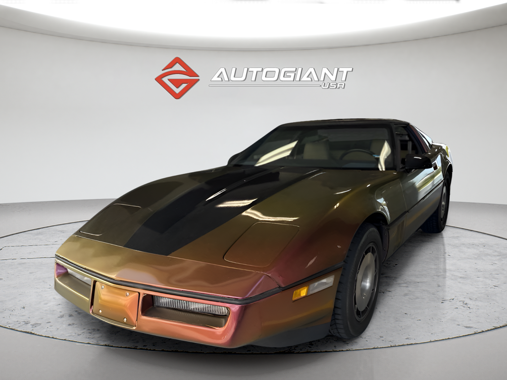 Red (Burgundy) 1985 Chevrolet Corvette Coupe Rear-Wheel Drive