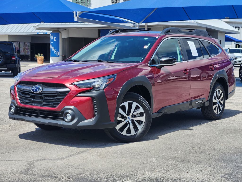Crimson Red Pearl 2025 Subaru Outback SUV / Crossover All-Wheel Drive Continuously Variable Transmission