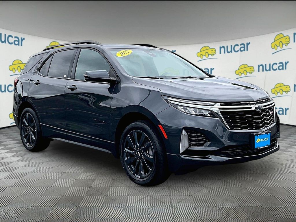 Iron Gray Metallic 2022 Chevrolet Equinox SUV / Crossover Four-Wheel Drive 6-Speed Automatic Overdrive