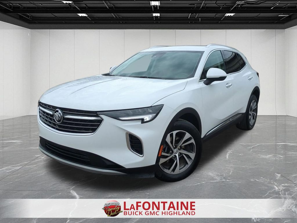 Summit White 2023 Buick Envision Essence AWD SUV / Crossover All-Wheel Drive 9-Speed Automatic