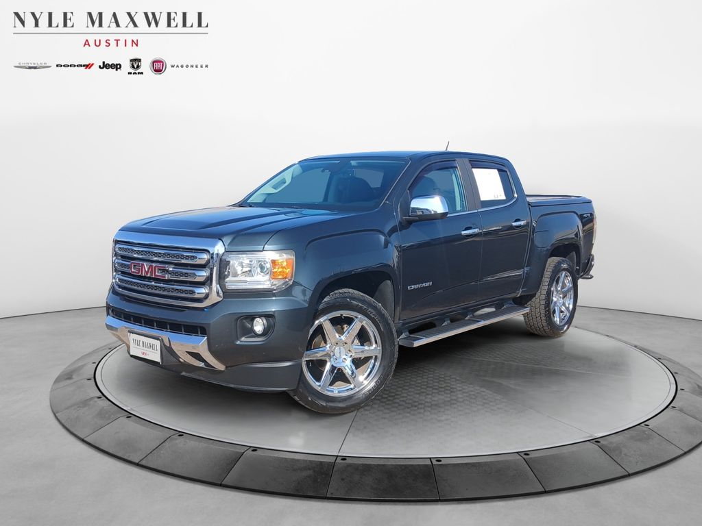 Dark Slate Metallic 2017 GMC Canyon Pickup Truck Four-Wheel Drive 8-Speed Automatic