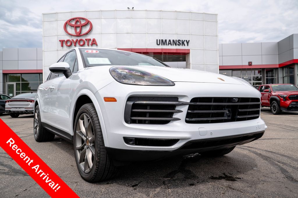 Carrara White Metallic 2023 Porsche Cayenne SUV / Crossover All-Wheel Drive 8-Speed Automatic