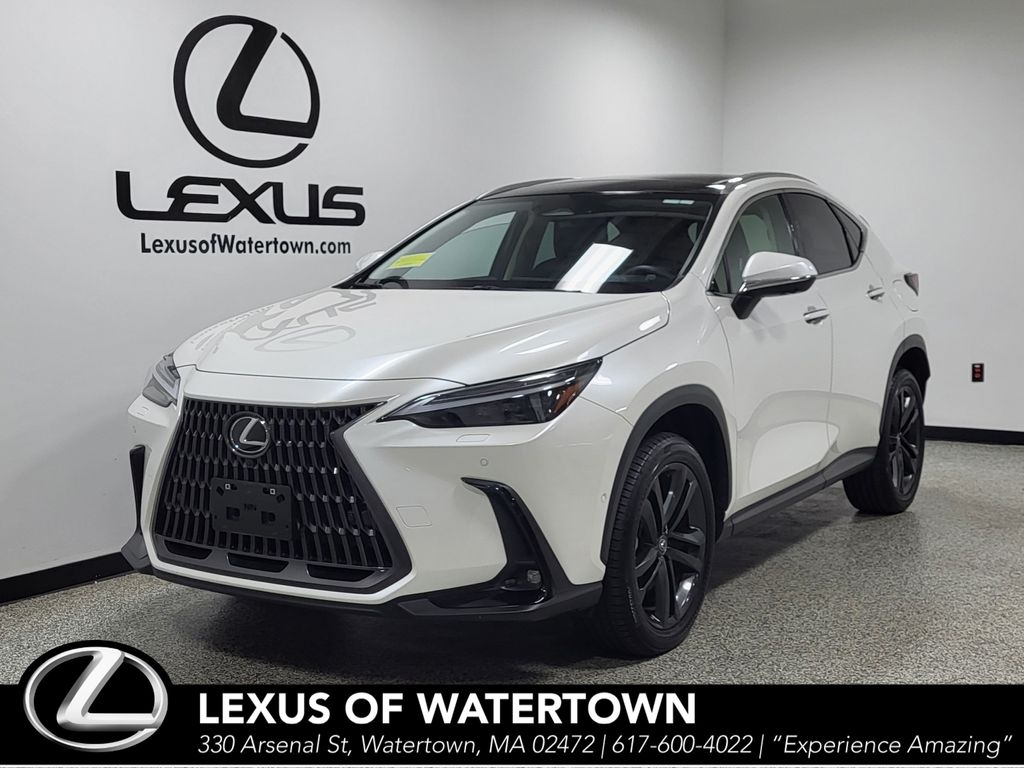 Eminent White Pearl 2025 Lexus NX Hybrid SUV / Crossover Continuously Variable Transmission