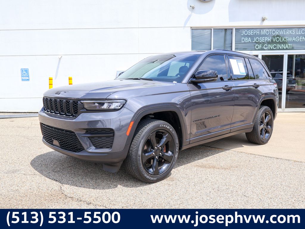 Gray Metallic 2024 Jeep Grand Cherokee SUV / Crossover Four-Wheel Drive 8-Speed Automatic