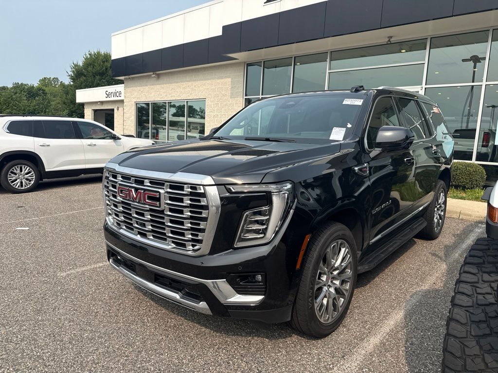 Onyx Black 2025 GMC Yukon SUV / Crossover Four-Wheel Drive