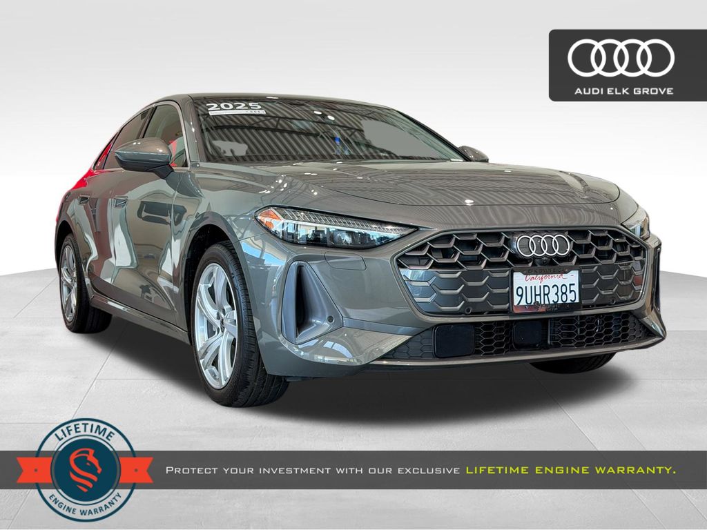 Chronos Gray Metallic 2025 Audi A5 quattro Premium Plus Sedan Sedan All-Wheel Drive 7-Speed Automatic