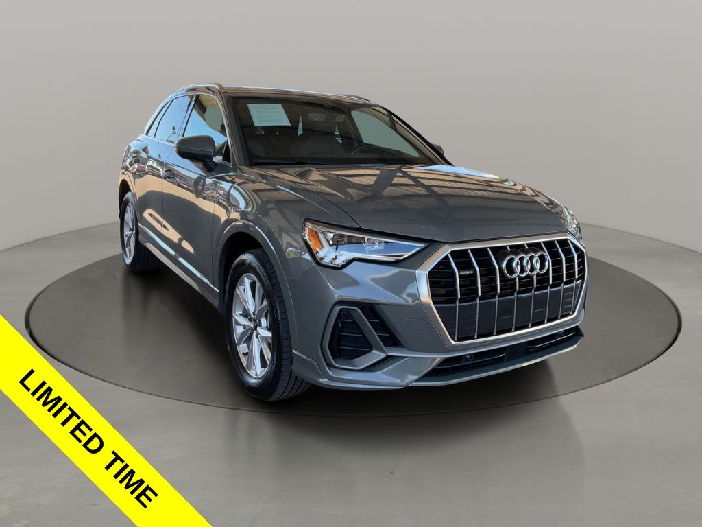 Chronos Gray Metallic 2024 Audi Q3 SUV / Crossover All-Wheel Drive 8-Speed Automatic