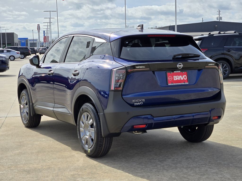 2026 Nissan Kicks S Blue at Bravo Nissan