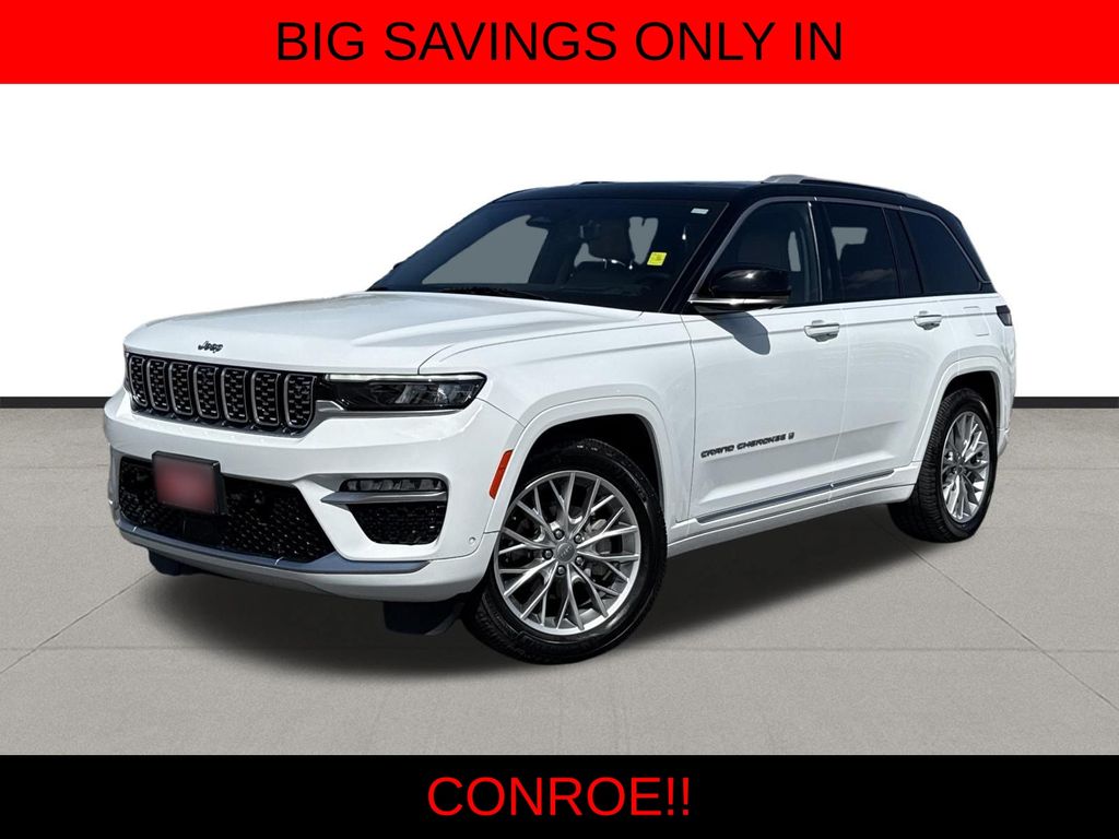 2023 Jeep Grand Cherokee Summit White at DeMontrond Gulf Freeway