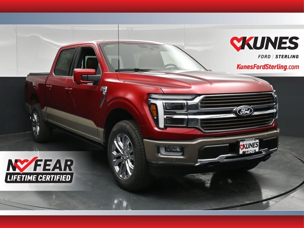 Ruby Red Metallic Tinted Clearcoat 2026 Ford F-150 Pickup Truck Four-Wheel Drive Automatic