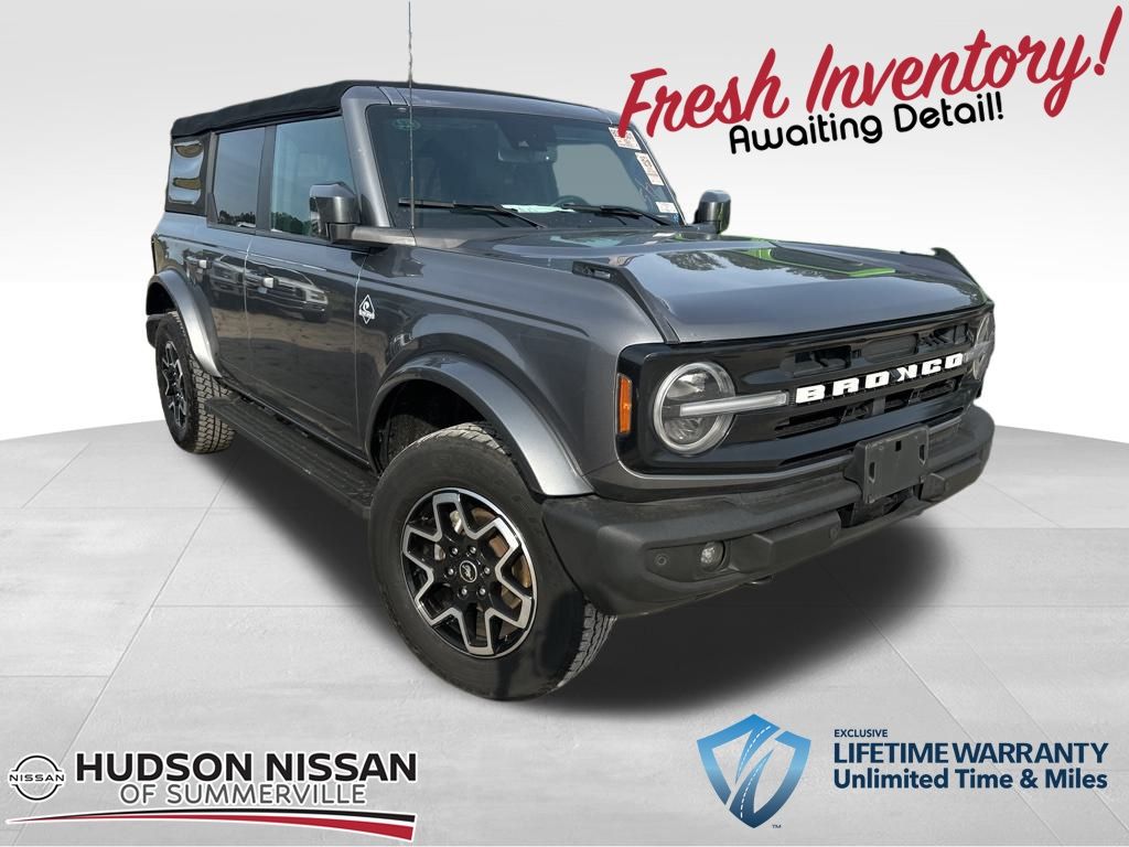 2022 Carbonized Gray Metallic Ford Bronco Outer Banks SUV
