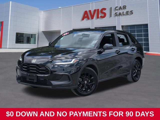 Black 2025 Honda HR-V SUV / Crossover All-Wheel Drive Continuously Variable Transmission