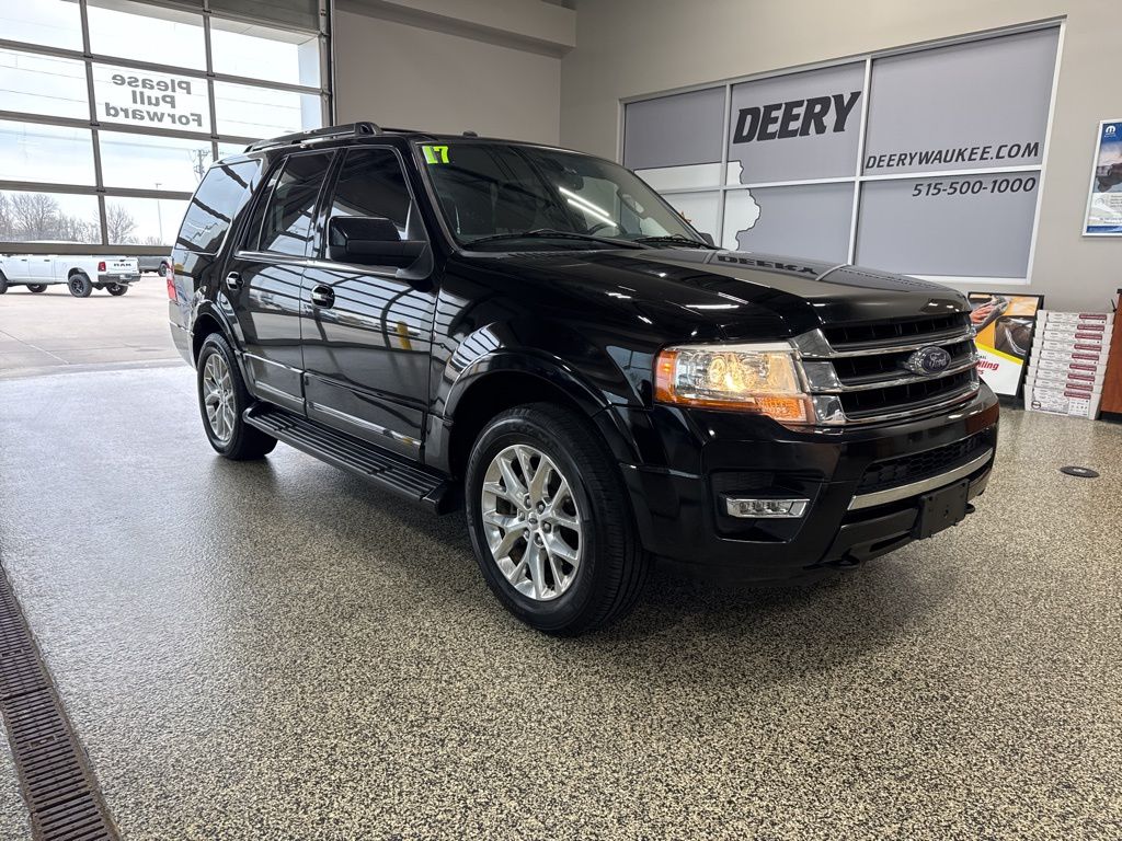 Shadow Black 2017 Ford Expedition Limited 4WD SUV / Crossover Four-Wheel Drive 6-Speed Automatic