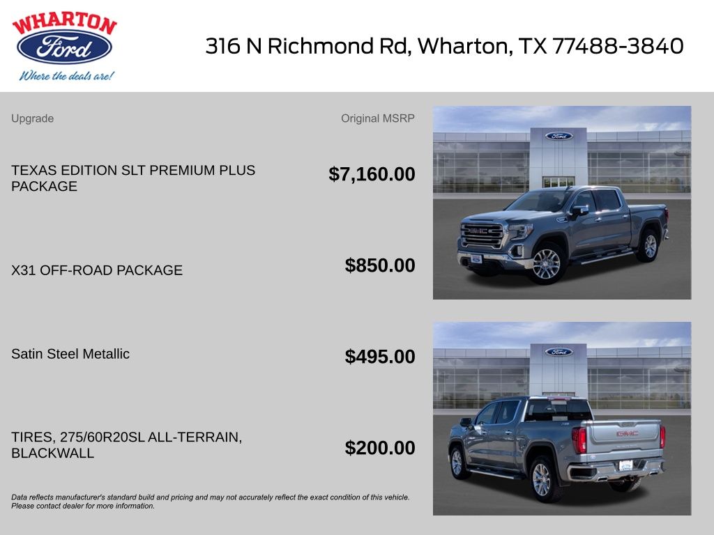 2020 GMC Sierra 1500 SLT - 1