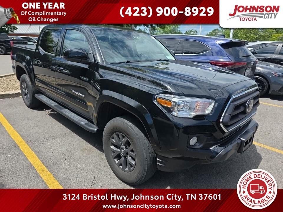 Black 2023 Toyota Tacoma Pickup Truck Four-Wheel Drive 6-Speed Automatic