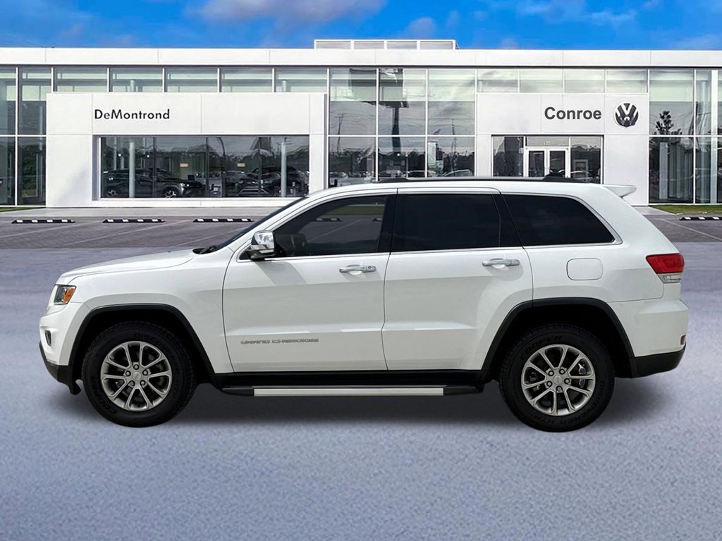 2015 Jeep Grand Cherokee Limited White at Mac Haik CDJR North Houston